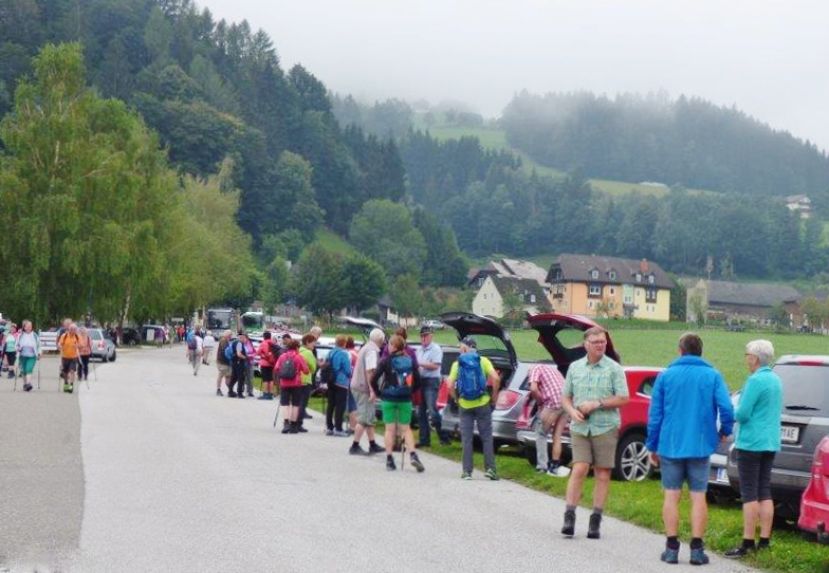 Bezirkswandertag der Senioren in Lassing