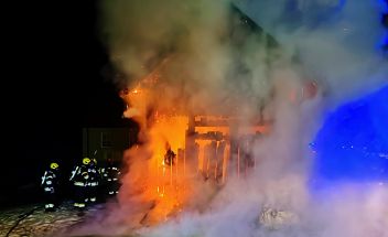 Brand am Silvesterabend