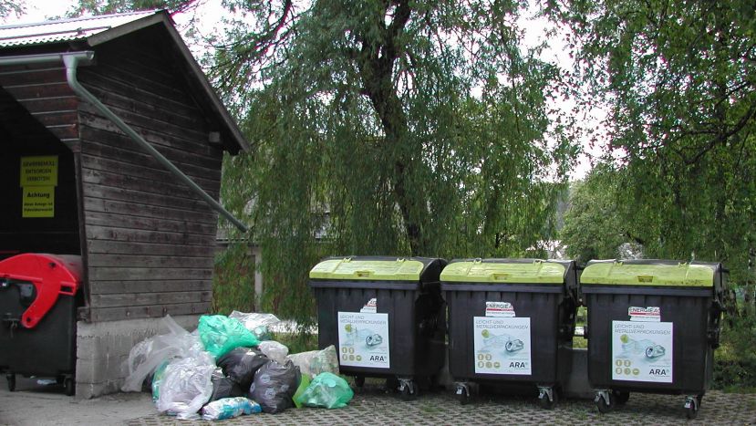 Das ewige Müllproblem in Weißenbach