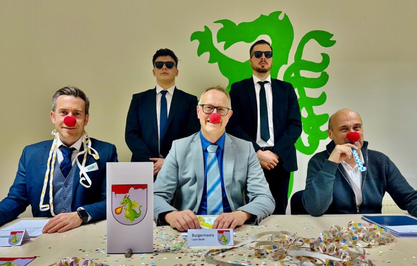 Stadtrat verordnet fünftägige Narrenherrschaft