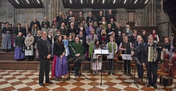 Kirchenchor gestaltete Messe im Stephansdom