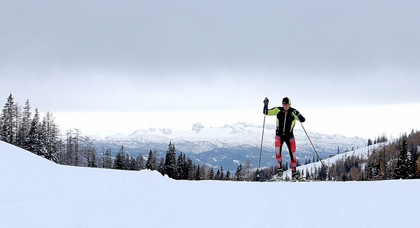 Mit Langlaufen auf der Tauplitzalm hat die Wintersaison 2017/18 im Ausseerland-Salzkammergut begonnen.