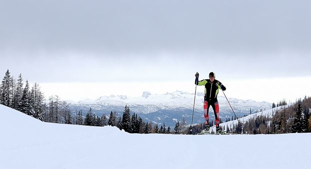 Mit Langlaufen auf der Tauplitzalm hat die Wintersaison 2017/18 im Ausseerland-Salzkammergut begonnen.