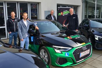 Mario Leiner, Kosovar Rexhepi, Egon Gojer und Ingo Plonner