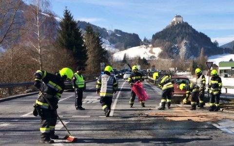 Verkehrsunfall an der B113