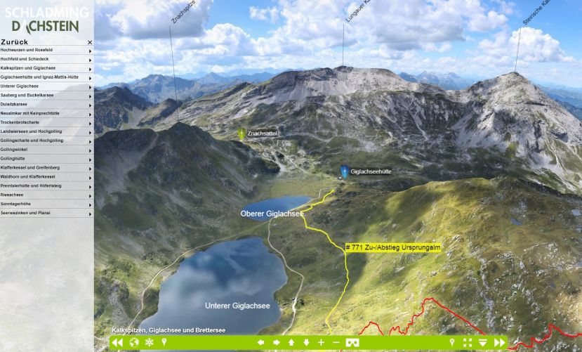 360-Grad-Ansicht macht Wanderungen perfekt planbar