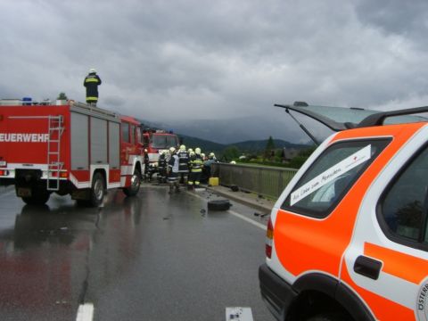 Schwerer Unfall in der Sölk