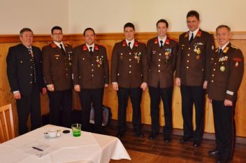 In Aigen tagte die Feuerwehr