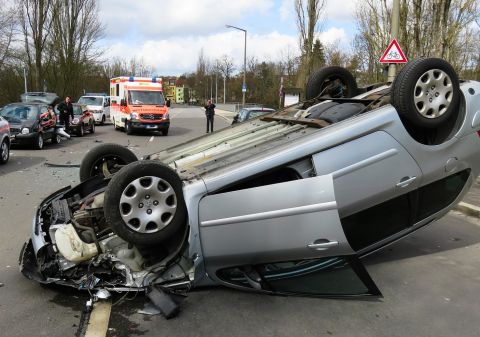 Weniger Verkehrstote bei Verkehrsunfällen