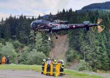 Waldbrand im Sölktal