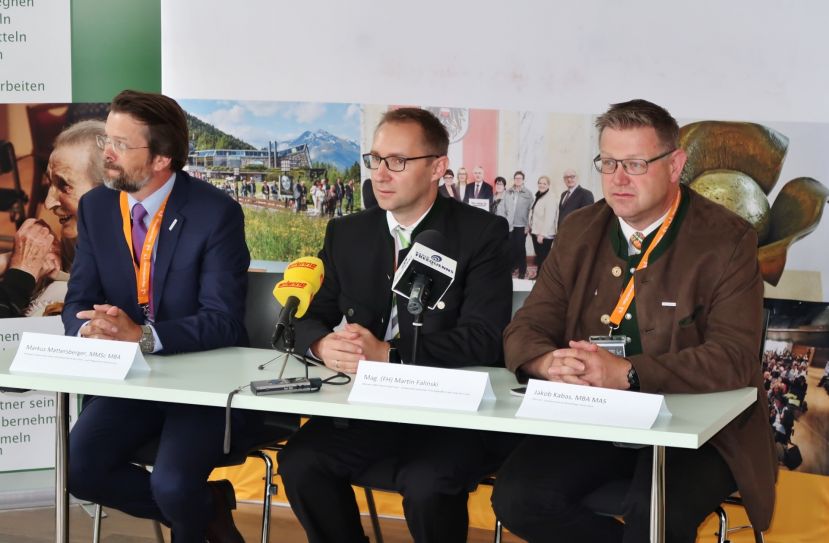 Markus Mattersberger, Martin Falinski und Jakob Kabas