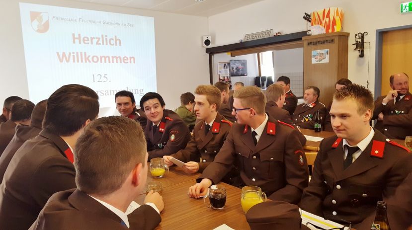 Wehrversammlung der Feuerwehr in Gaishorn