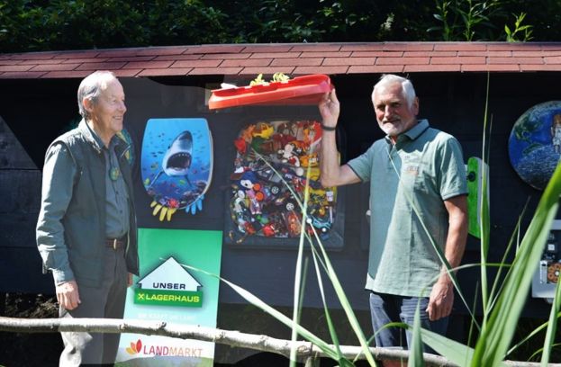 Josef Schiestl mit BM. Walter Kanduth