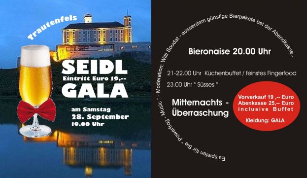 Die Seidlgala auf Schloss Trautenfels