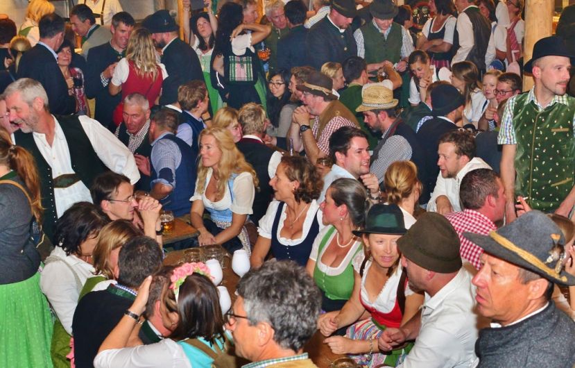 Bierzelte im Bezirk