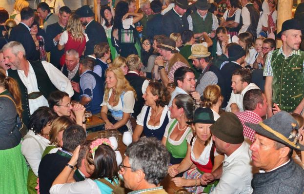 Bierzelte im Bezirk