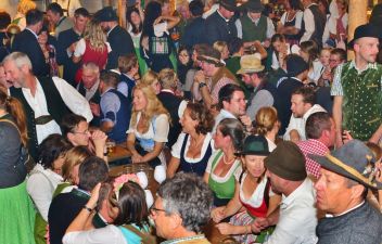 Bierzelte im Bezirk