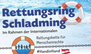 Rettungskette für Menschenrechte