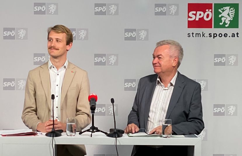 LGF Florian Seifter und LH-Stv. Anton