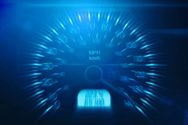 Mit 184 km/h auf der B320 erwischt