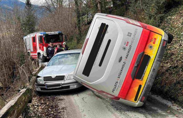Spektakulärer Crash in Gaishorn