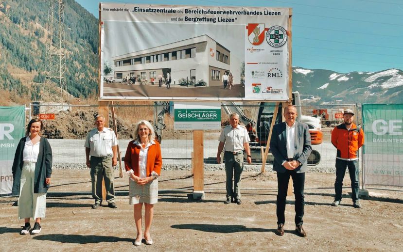 Spatenstich für neue Einsatz-Zentralen