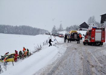 Verkehrsunfall auf der B146
