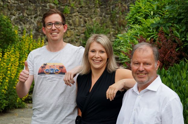 Andreas Leeb, Personalvertreter und zukünftiger DA-Vorsitzender Stephanie Maier-Pitscheider, zukünftige Personalvertreterin und Thomas Löcker, Personalvertreter