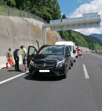 Verkehrsunfall auf der A9