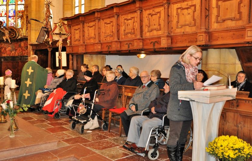 Pfarrgemeinde lädt zum Seniorengottesdienst