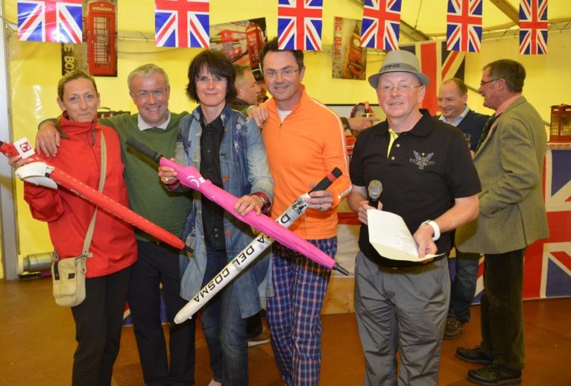 Der Golfer Barry Hose ist 50