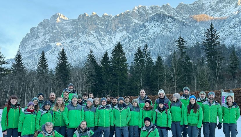 Das Team des Nationalpark Gesäuse feierte mit einer vorweihnachtlichen Wanderung das Jahr