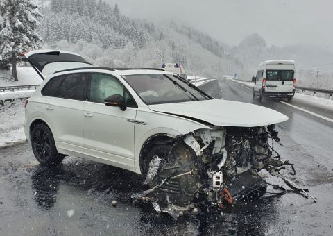 Unfall auf der A-9 bei Rottenmann