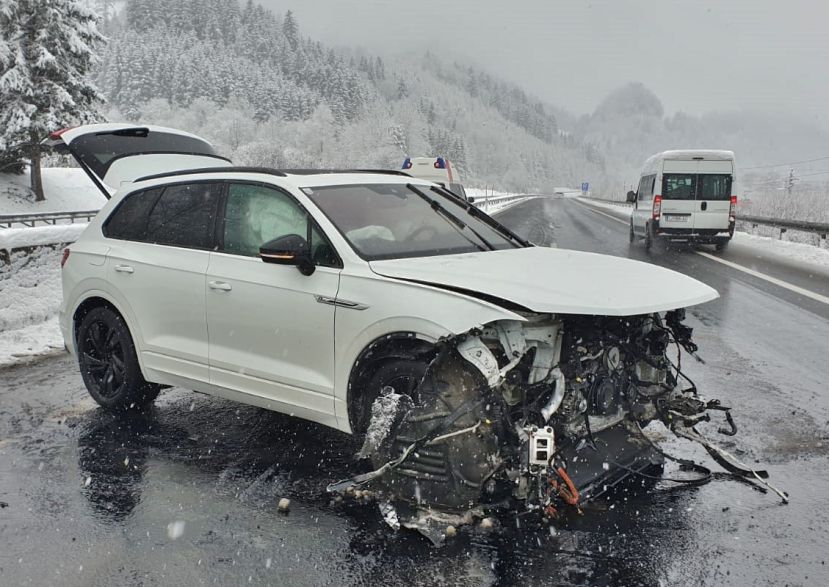 Unfall auf der A-9 bei Rottenmann