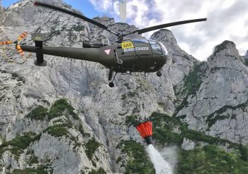Erneuter Waldbrand in Altaussee