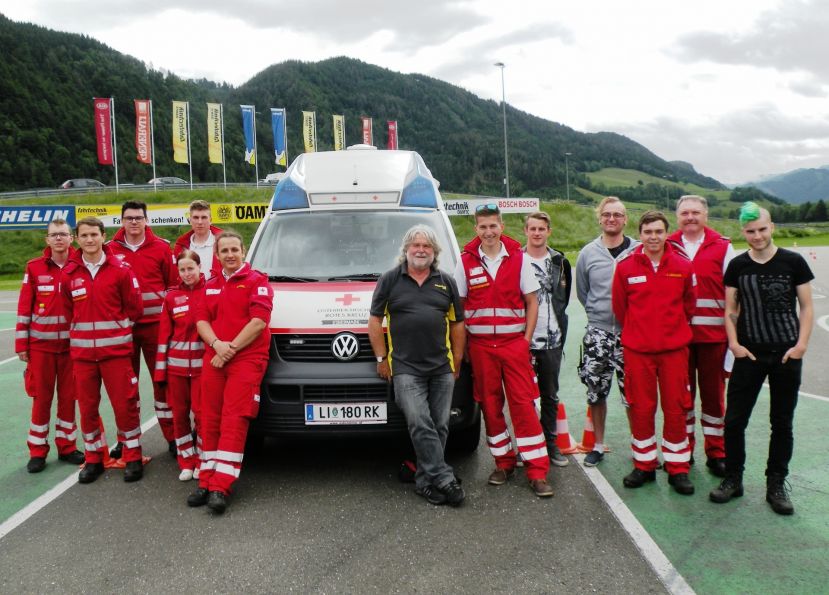 Das Rote Kreuz trainiert in Kalwang