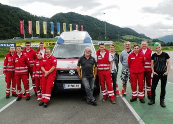 Das Rote Kreuz trainiert in Kalwang