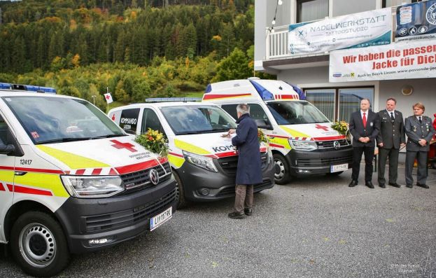 Kirchlichen Segen für das neue Kommando Auto