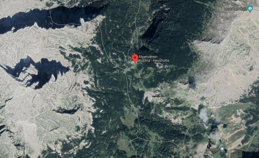 Alpine Notlage auf der Hesshütte