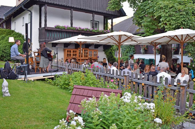 Beim „J’Essen“ im Gasthaus Krenn wurden die Gäste mit jazzigem Sound und einem 3-Gang-Menü verwöhnt.