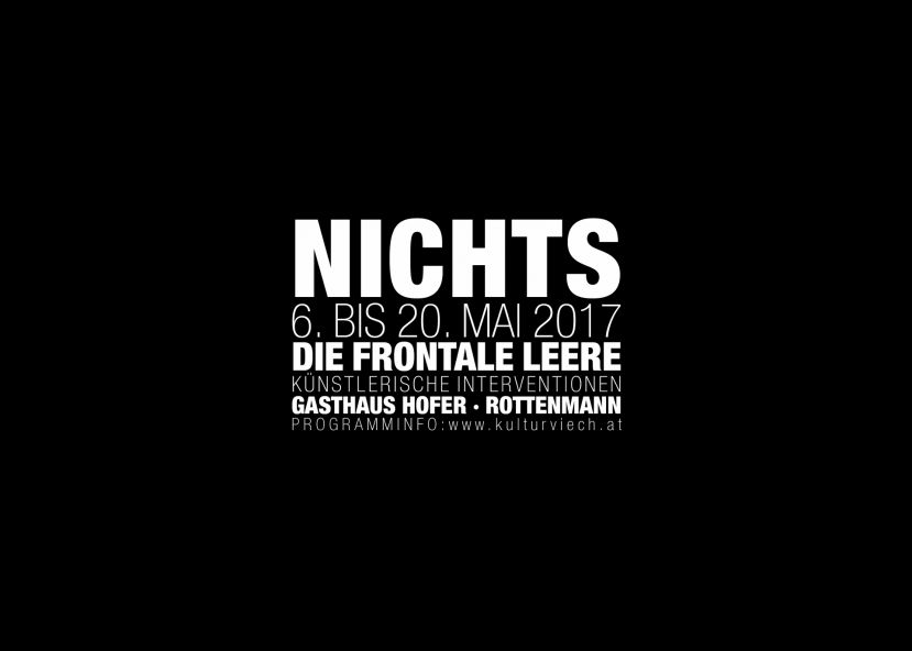 NICHTS – FRONTALE LEERE