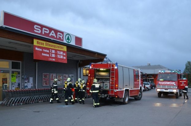 Großbrand beim Landmarkt in Gröbming
