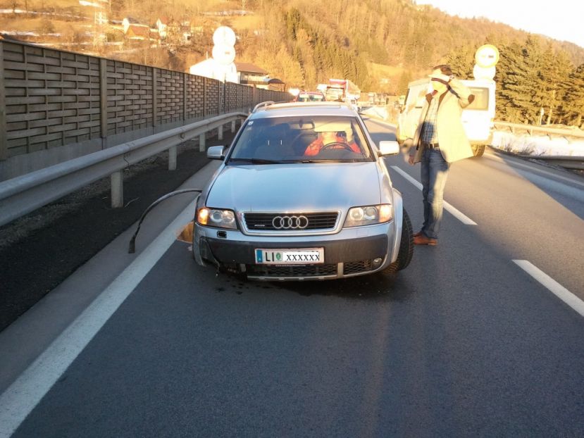 Plötzlich war die Straße weg