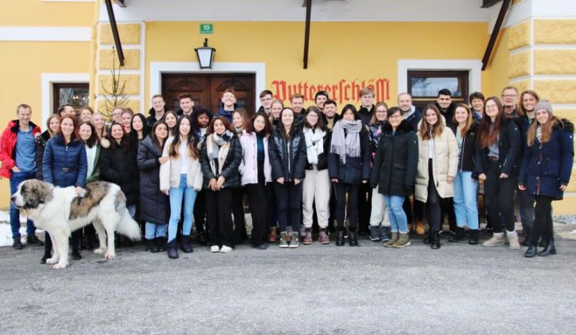 Gruppenbild der Goethe Universität Frankfurt