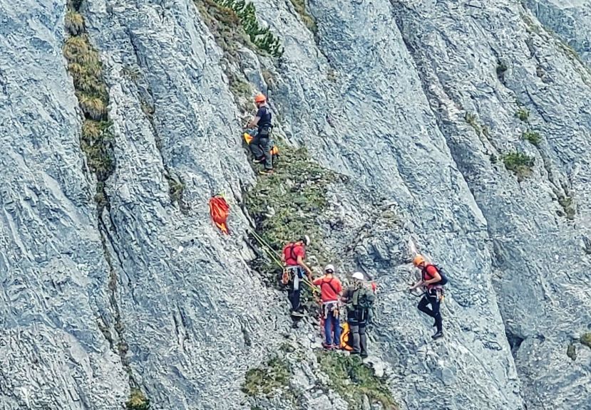 Einsatz am Klettersteig Stoderzinken