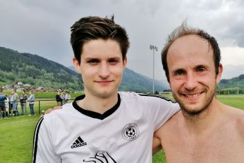 Torschützen Grill Andre und Tobias Kreiter