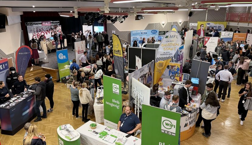 Vom Messestand in die Ausbildung