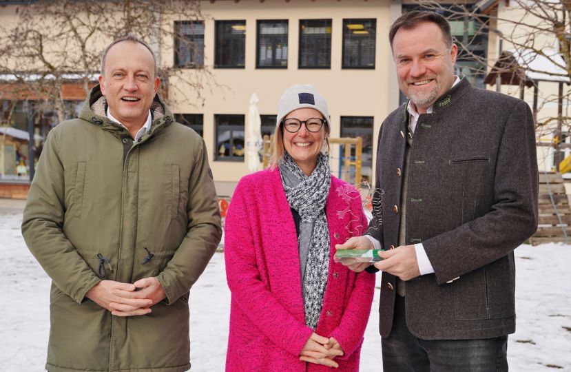 LAbg. Armin Forstner, Natalie Prüggler und Dieter Stangl