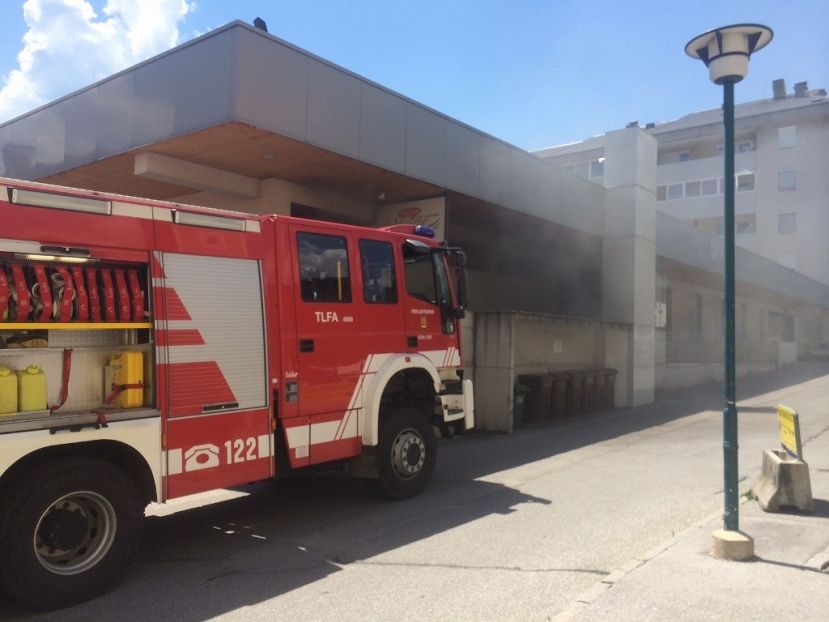 Brand im Zentrum von Liezen