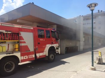Brand im Zentrum von Liezen